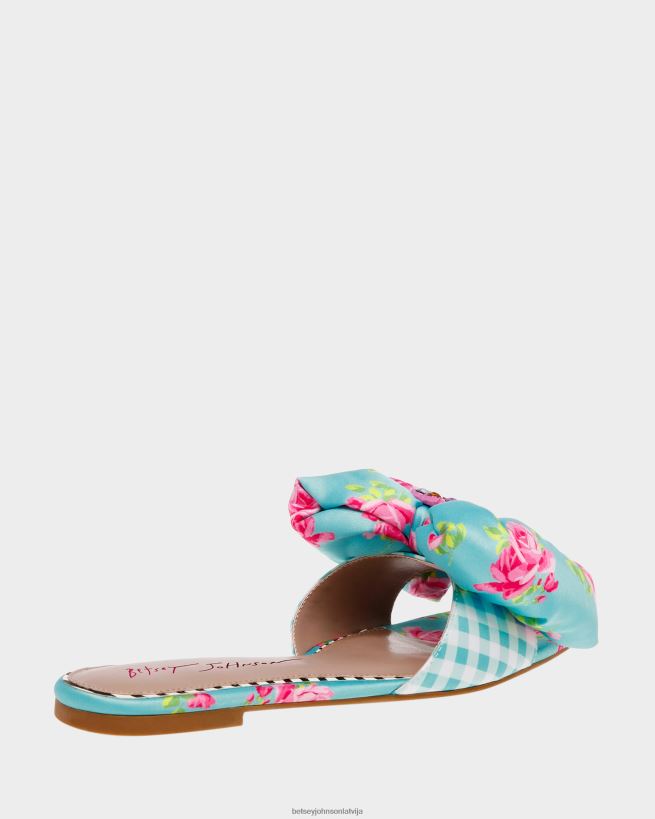 margrietiņa-g zils multi Betsey Johnson H0660L121 sievietes kurpes