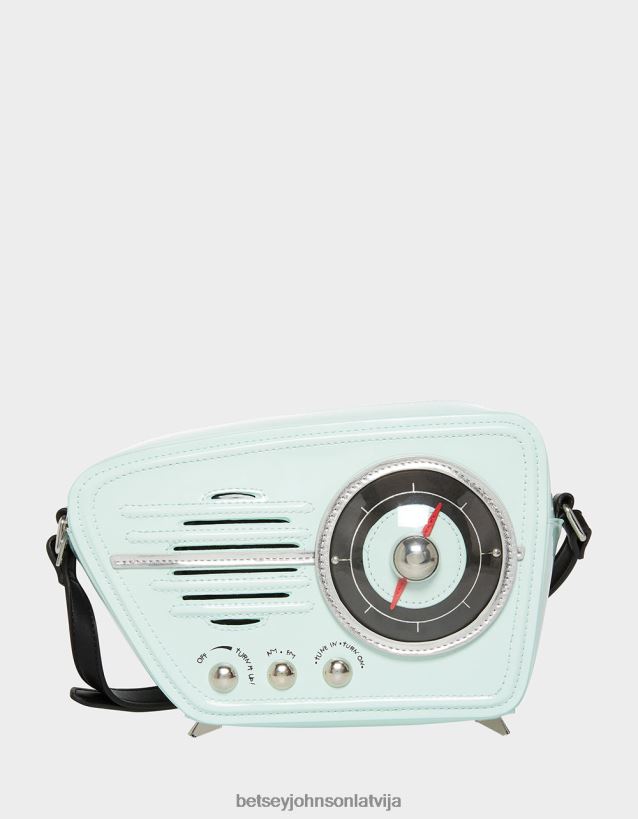kiča radio aktīvs crossbody mint zaļš Betsey Johnson H0660L222 sievietes Piederumi