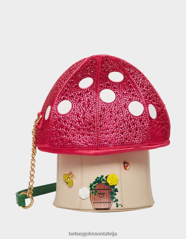 kičs mīlu tevi tik biezs crossbody multi Betsey Johnson H0660L221 sievietes Piederumi