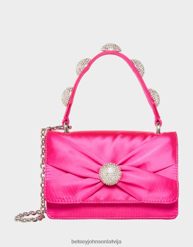 x apzīmē augšējo roktura maisu rozā Betsey Johnson H0660L247 sievietes Piederumi