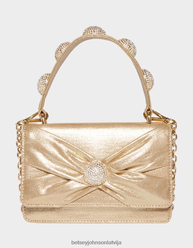 x apzīmē augšējo roktura maisu zelts Betsey Johnson H0660L250 sievietes Piederumi